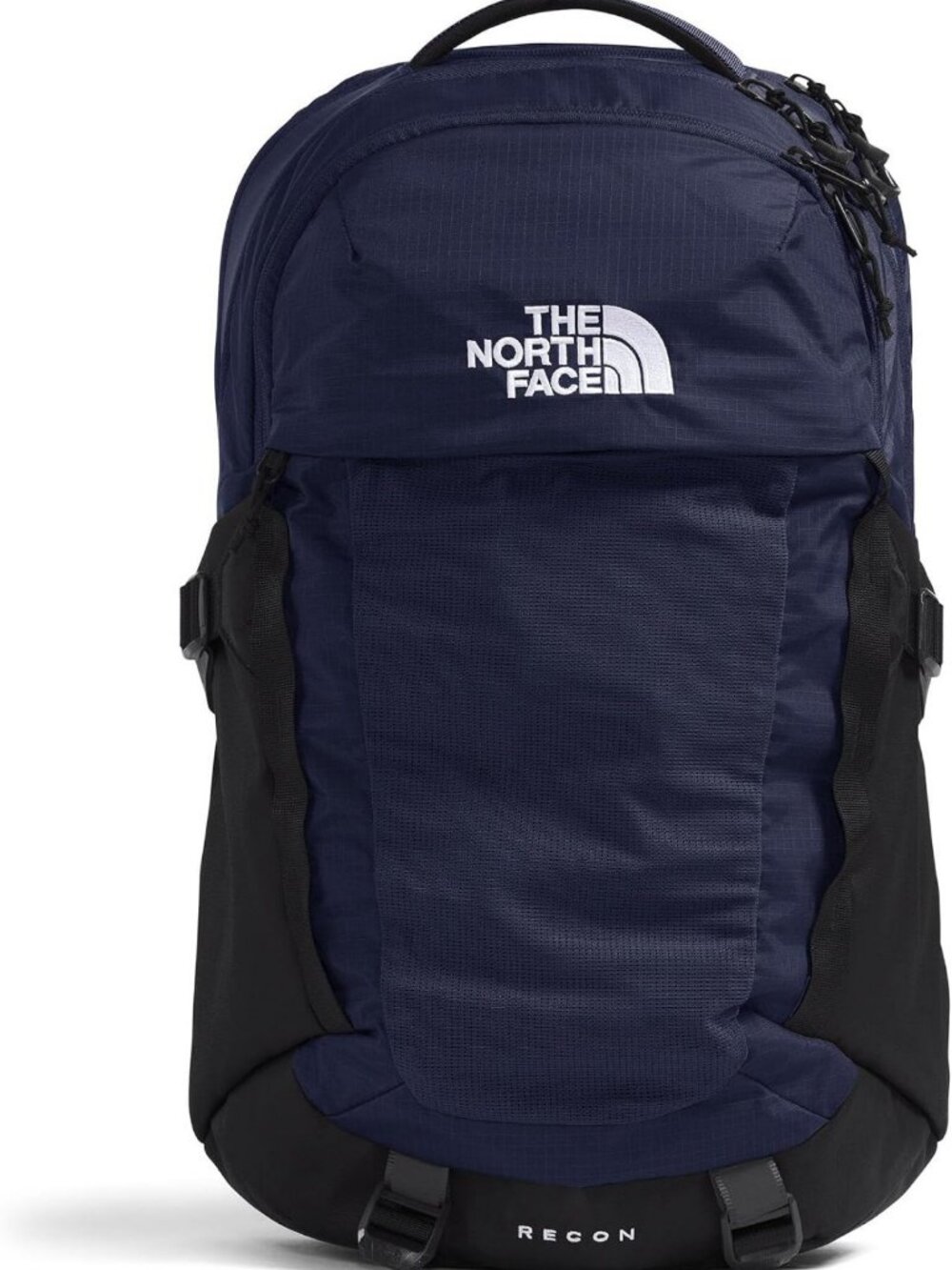Stylish Everyday Laptop Backpack for School, Work, Travel - Navy & Black
